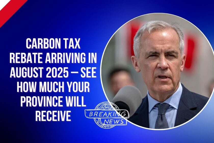 Carbon Tax Rebate Arriving in August 2025 – See How Much Your Province Will Receive